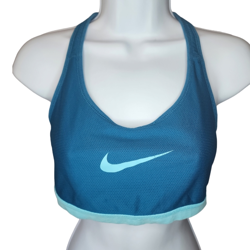 Nike Dri-Fit Reversible Teal Sports Bra